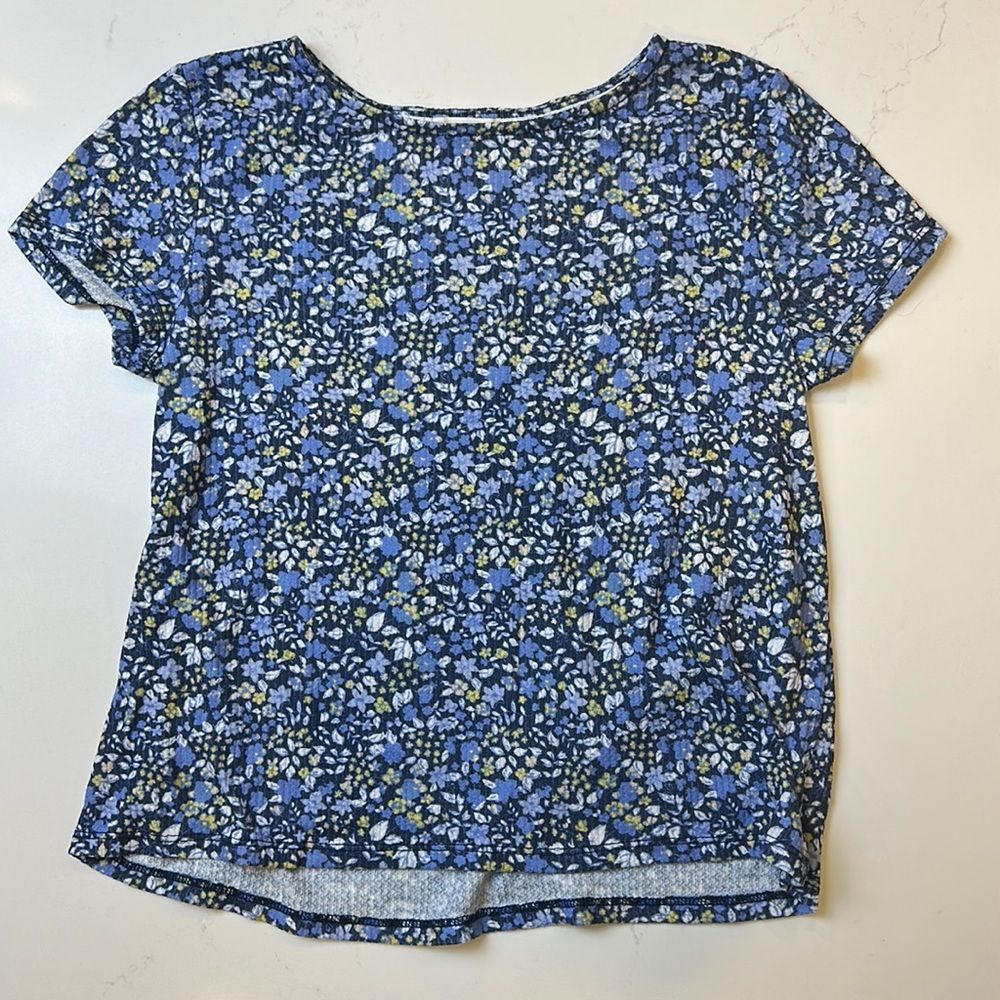 Copper Key Floral Top